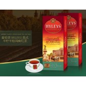 斯里兰卡进口 豪伦思(HYLEYS)红茶 柠檬金桔半柠半桔果味红茶袋泡茶包25包*2g