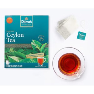迪尔玛（Dilmah）正宗锡兰红茶 斯里兰卡茶原装进口茶叶红茶包袋泡茶茶包2g*100包